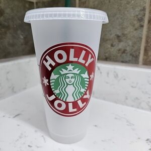 Starbucks Holly Jolly Tumbler / To Go Cup